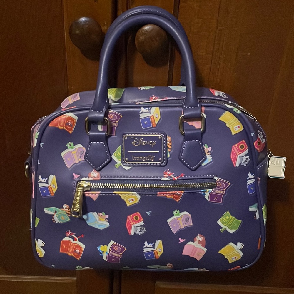 Loungefly x Disney Book themed Purse and matching wallet